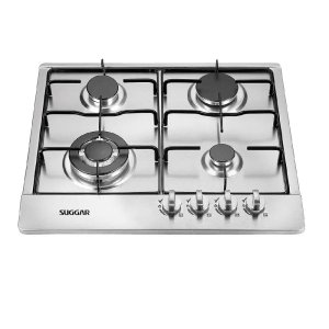 Cooktop à Gás Suggar 4 Queimadores Inox Bivolt Fg4134Ix