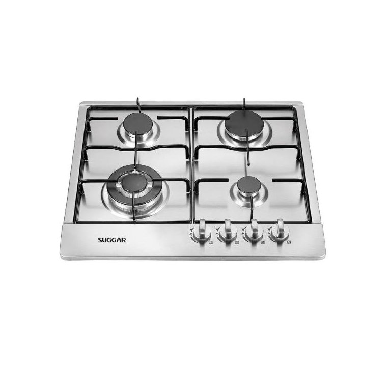 Cooktop à Gás Suggar 4 Queimadores Inox Bivolt Fg4134Ix
