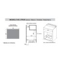 Ver imagem 7 de Forno de Embutir a Gás Glp Venax Cristallo 90 Litros Inox 110v 18328