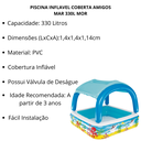Ver imagem 4 de Piscina Inflavel Coberta Amigos Mar 330l Mor