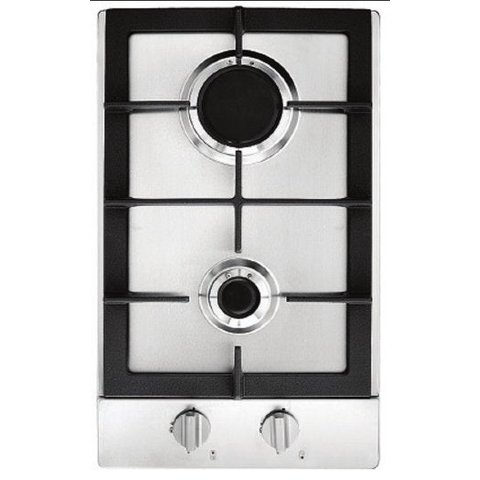 Cooktop à Gás Dominó Cuisinart 2 Queimadores 30cm Inox 220V 4092740113