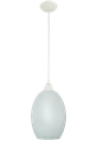 Ver imagem 1 de Pendente Moderno Barril Extra Grande Multi Ambientes:branco/branco C/fosco/110/220
