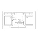 Ver imagem 4 de Lava-Louças de Embutir Cuisinart Prime Cooking 7 Programas Inox 60cm 220V 4093040027