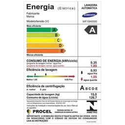 Lavadora de Roupas Samsung Addwash 15 Kg Inox 110v Wf15k6500av/az - 7
