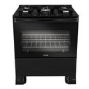 Ver imagem 1 de Fogão À Gás 5 Bocas Mueller, Preto Fosco Mfv5bf