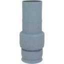 Ver imagem 1 de Vaso Decorativo Enfeite Casa Cerâmica 42x17x17cm Cinza