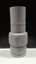 Ver imagem 4 de Vaso Decorativo Enfeite Casa Cerâmica 42x17x17cm Cinza