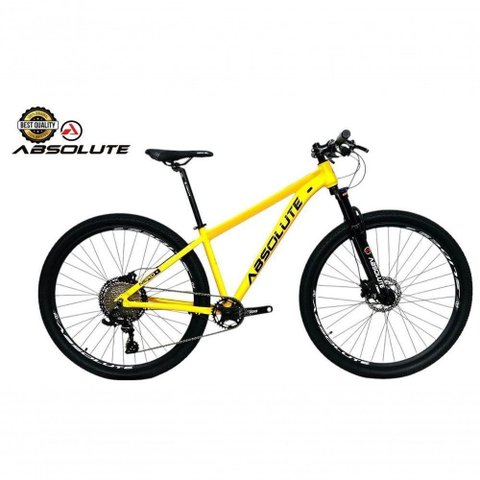 Bicicleta Aro 29 Nero 5 Peças Inteira Absolute 12v Garfo Trava K7 11-52 Freio a Disco Hidráulico