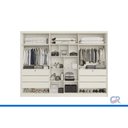 Ver imagem 4 de Guarda Roupa Casal 6 Portas 2VID 6GAV Madri Off White Europa