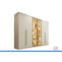 Ver imagem 2 de Guarda Roupa Casal 6 Portas 2VID 6GAV Madri Off White Europa