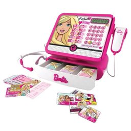 Brinquedo Caixa Registradora Luxo Barbie com Sons Fun 72749 - 2