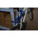 Ver imagem 3 de Cadeado Corrente Antifurto Moto Bike 80cm Trava de Proteção Vermelho