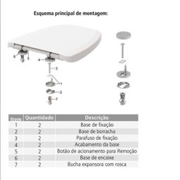 Assento Sanitário Smart Soft Close Tigre Amortecimento Universal - 6