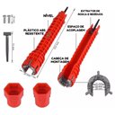 Ver imagem 4 de Chave Hidraulica Multifuncional Versátil 8 em 1 Stamaco