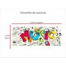 Adesivo Decoração Musica Musical Papel Parede Music Mod125 - 2