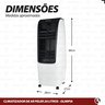 Climatizador de Ar Ventilador Peler 20 220v Splendid Olimpia - 9