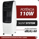 Ver imagem 3 de Climatizador de Ar Ventilador Peler 20 220v Splendid Olimpia