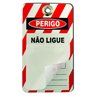 Etiqueta De Bloqueio Tagout Ps 0,30Mm - Pacote Com 10 Peças - 1