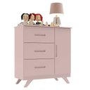 Ver imagem 2 de Cômoda Retro Maya com 3 Gavetas e 1 Porta Canaã