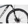Bicicleta aro 29 Soul Black Rain Shimano Tourney 21v - Tamanho M - Preto/Branco/Azul - 10