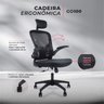 Cadeira Presidente Escritório Ergonômica Gogo Chair Giratória Premium Branca - 7
