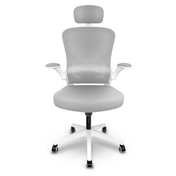 Cadeira Presidente Escritório Ergonômica Gogo Chair Giratória Premium Branca - 1 Cadeira Presidente Escritório Ergonômica Gogo Chair Giratória Premium Branca - 1