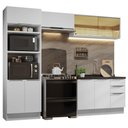 Ver imagem 3 de Armário de Cozinha Completa 270cm Branco Stella Madesa 06