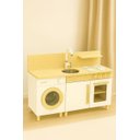 Ver imagem 1 de Mini Cozinha em Madeira Natural e Mdf.