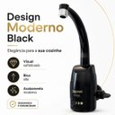 Ver imagem 5 de Torneira Luna 4 Temperatura 5500W 220V Black Cx.Pr