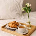 Ver imagem 2 de Kit 6 Xícaras com Pires Tramontina Maria Augusta Porcelana 250ml Chá Café Servir