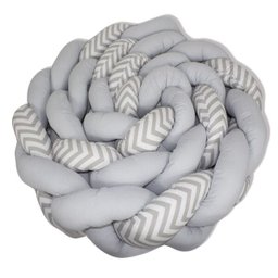 Protetor de Trança para Mini Berço 2,80 Mts - Chevron - 2