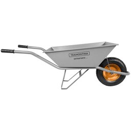 Carriola Extra Forte Caçamba 65 Litros Chapa 20 e Pneu com Câmara TRAMONTINA - 2