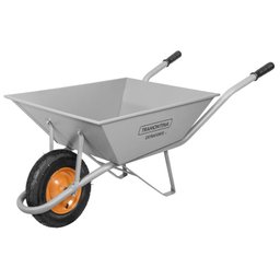 Carriola Extra Forte Caçamba 65 Litros Chapa 20 e Pneu com Câmara TRAMONTINA - 1