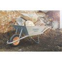 Ver imagem 4 de Carriola Extra Forte Caçamba 65 Litros Chapa 20 e Pneu com Câmara TRAMONTINA