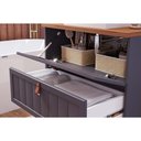 Ver imagem 4 de Gabinete de Banheiro Suspenso Sense 1 Gaveta e 1 Porta Basculante C/cuba 80cm Pistache - Mgm