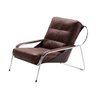 POLTRONA MAGGIOLINA BASE INOX - 1