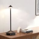 Ver imagem 5 de Luminaria de Mesa Abajur Led 3 Tons Controle de Intensidade Touch Bateria Recarregavel Usb Cabeceira