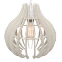 Ver imagem 2 de pendente lótus poptem mármore lustre luminária 30cm sala