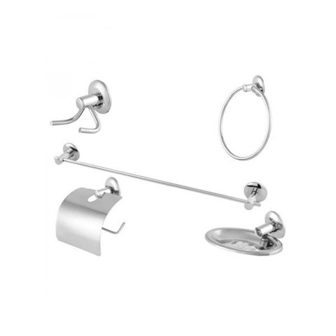Kit Acessórios Para Banheiro 5 Peças Basic Imperatriz