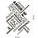Ver imagem 2 de Adesivo Decorativo Parede Otimista