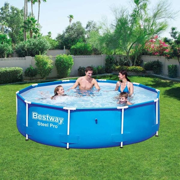 Piscina Estruturada Steel Pro de 4678 Litros Bestway  - 2