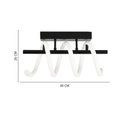 Ver imagem 2 de Plafon Taschibra Moderno Spring Led 16w Luz Quente 3000k Bivolt Ouro