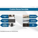 Ver imagem 3 de Armário Aéreo Cozinha Modulado Firenze 1 Porta Basculante 70cm Avena-grafito - Demóbile