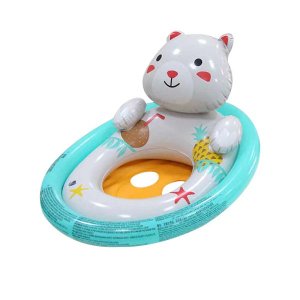 Boia para bebês de 1 a 3 anos Bestway com encaixe para as pernas em formato de animais Urso