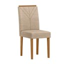Ver imagem 2 de Kit 2 Cadeiras Sala de Jantar Amanda Ype/linho Areia