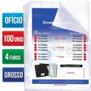 Ver imagem 1 de Envelope Plastico Dac Oficio com Espessura Grossa e 4 Furos 100 Unid 5076-100
