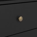 Ver imagem 4 de Rack para Tv até 65 Polegadas Indiana 3 Gavetas Preto - Henn