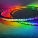 Ver mais imagens de Kit Mangueira Fita Led Digital 2811 Rgb Perfil Flexivel Colmeia 5 Metros 24v Ip67 + Fonte