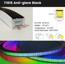 Ver imagem 5 de Kit Mangueira Fita Led Digital 2811 Rgb Perfil Flexivel Colmeia 5 Metros 24v Ip67 + Fonte