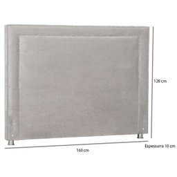Cabeceira Box Queen Lima 160 CM Tca 123 PF Móveis - 2
